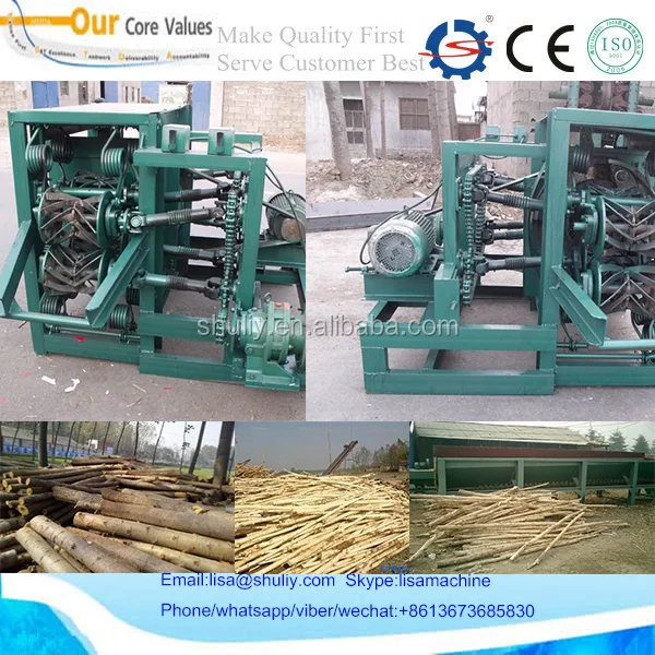high efficiency low cost Ring Type Wood debarking Machine used for tree bark peeling