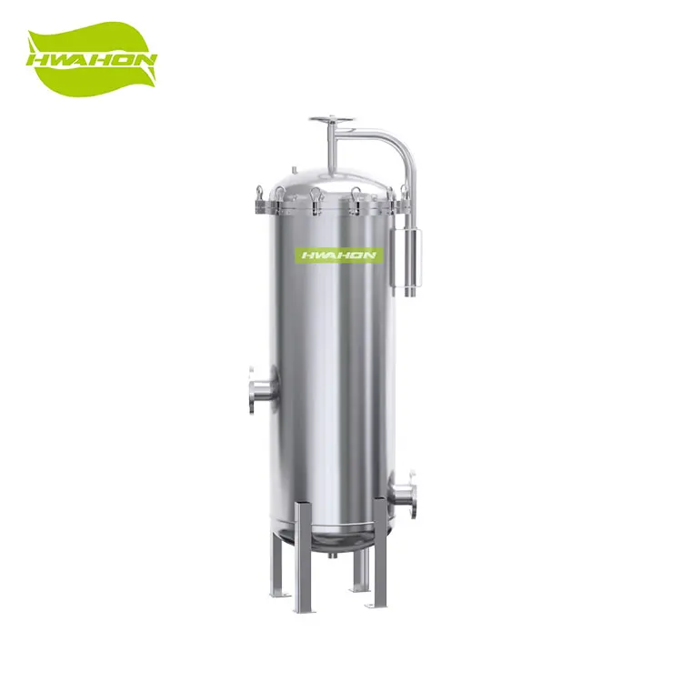 Industrial stainless steel 304/316L pleated filter cartridge filter vessel cartridge filter housing