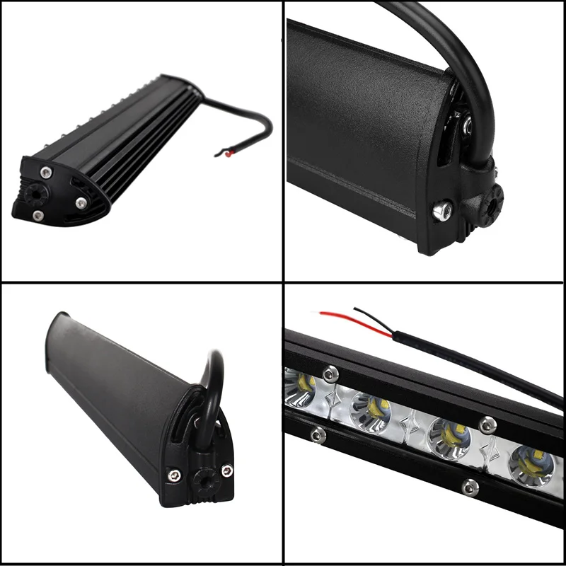 12inch 36W IP68 Waterproof LED Car Extra front light small thin slim mini led bar