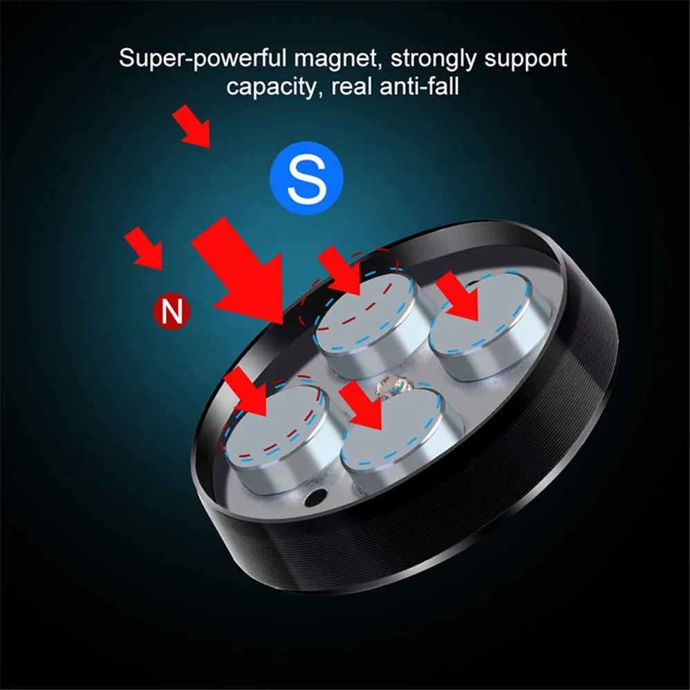 Универсальный держатель Xinbest для мобильного телефона на лобовое стекло автомобиля с поворотом на 360 Градусов Крепление для мобильного телефона Магнитный держатель для автомобиля