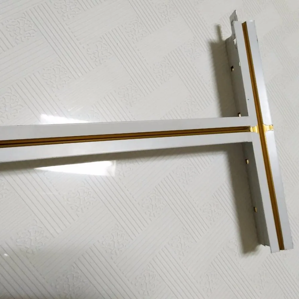 
aluminium t bar suspended ceiling grid types 
