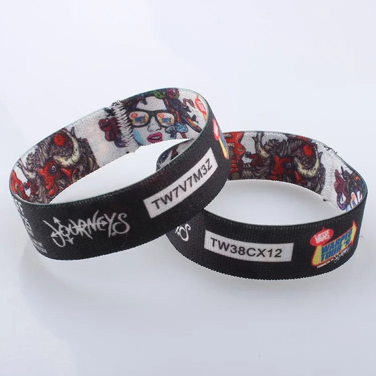 Cheapest elastic festival bracelets for events