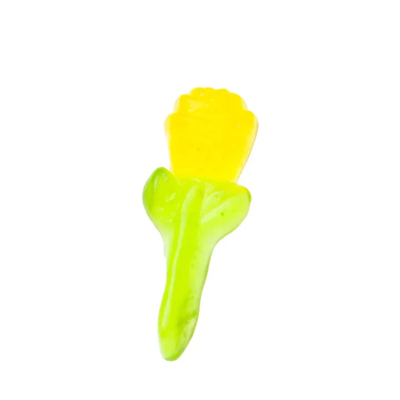 Insurance order rose shape gummy candy with design