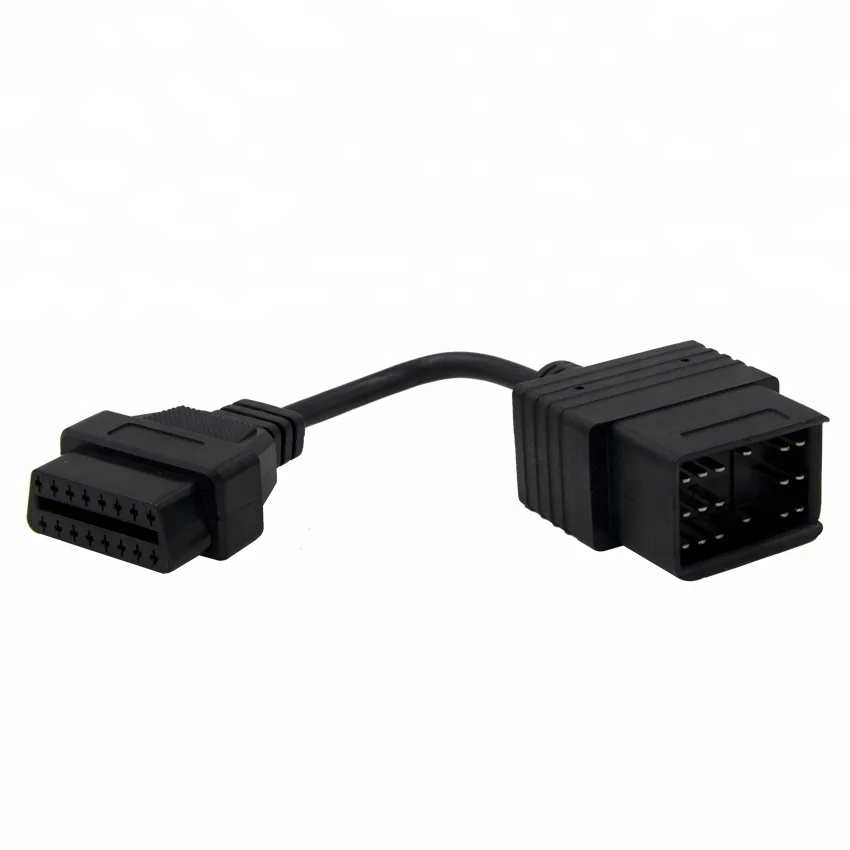 Wholesale Price 17pin Connector obd Cable to Cable OBD2 16pin Adapter for TOYOTA