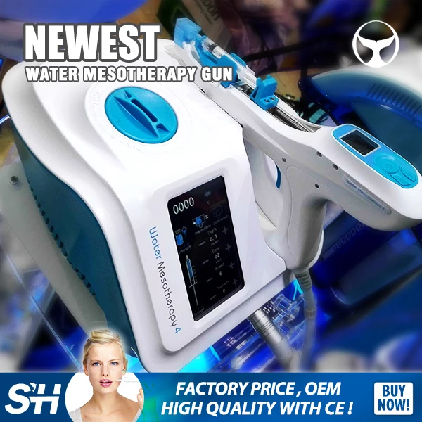Portable skin lifting mesotherapy gun, skin tightening meso gun, water mesotherpy gun
