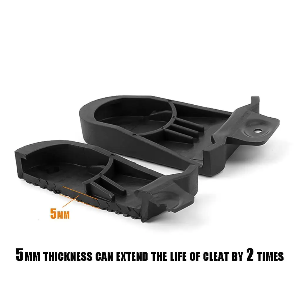 1Pair Rubber Cleat Cover Bike Pedal Cleats Covers for Shimano SPD-SL Cleats