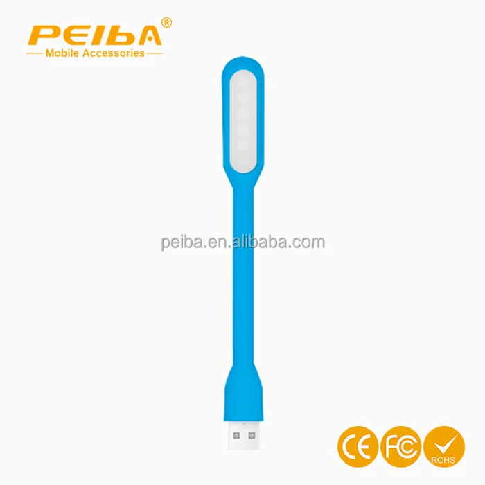Новая USB-лампа, 5 светодиодов, гибкая Ночная лампа для клавиатуры, ноутбука, чтения