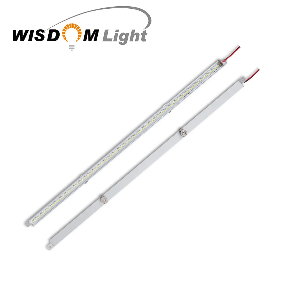 DLC listed 2ft 4ft 60W 80W quickly install magnetic LED Troffer Retrofit Strip Kits replace tubes
