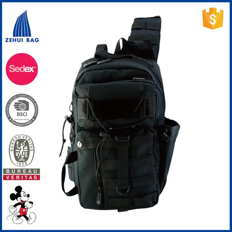 
Tactical Bag Assault Sling Shoulder Cross Body One Strap Backpack 