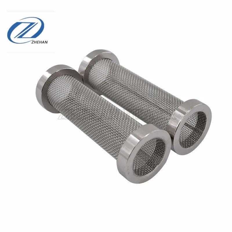 Stainless steel tubular filter, multi-layer woven filter cartridge, shampoo, perfume, essential oil impurity purification