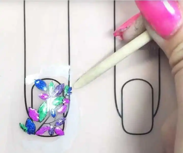 Custom Logo Manicure Tool Wholesale Non Slip Soft Silicone Nail Design Cup Mat Silicone Rubber Mat