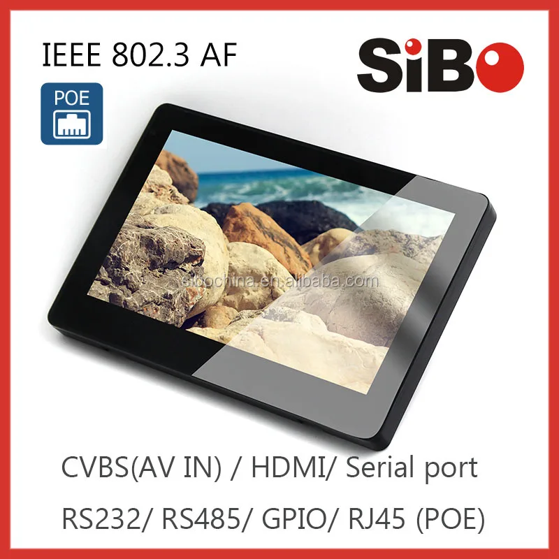 7 inch Recessed Wall Mounted Android Touch screen Tablet