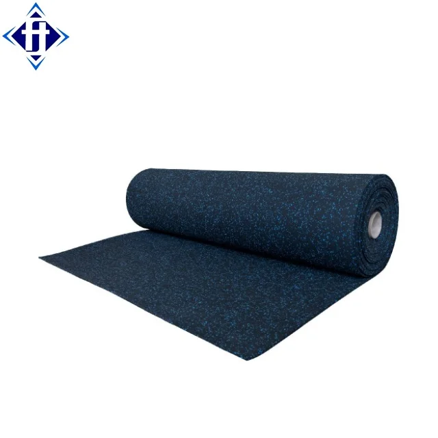 Cheap Durable 6mm Rubber Gym Flooring Rolls