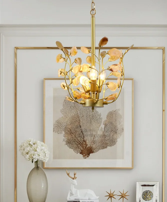 wholesale modern contemporary purple agate stone natural small vintage pendant lights