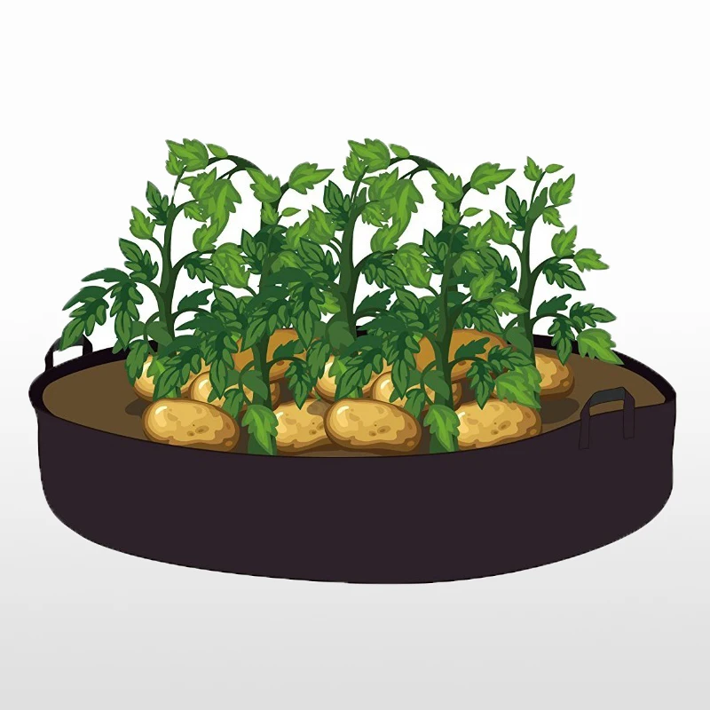 Non woven felt fabric big raised bed garden