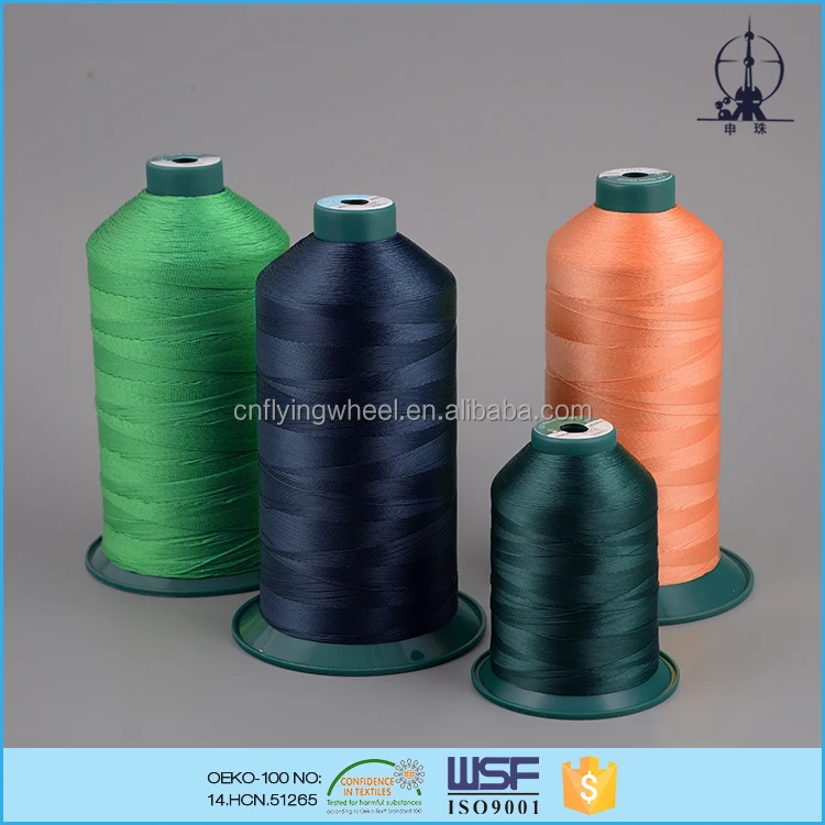 Flying Wheel 840D/3 270tex 10tickets 100% Nylon 66 Filament Sewing Thread Brands Customized Free Sample ISO9001 X-heavy Weight