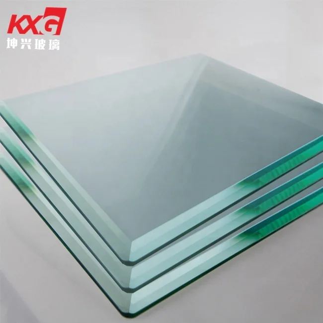 8mm 10mm 12mm esg security glass clear tempered glass price per square meter