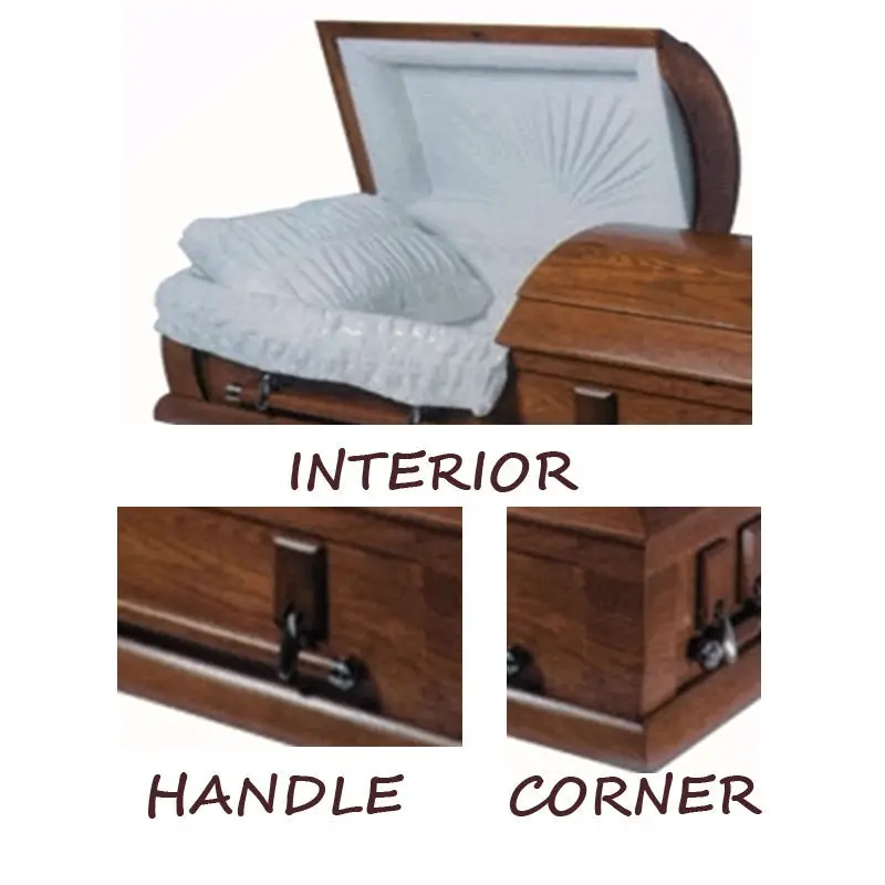 A56 China famous wooden funeral casket manufacturer