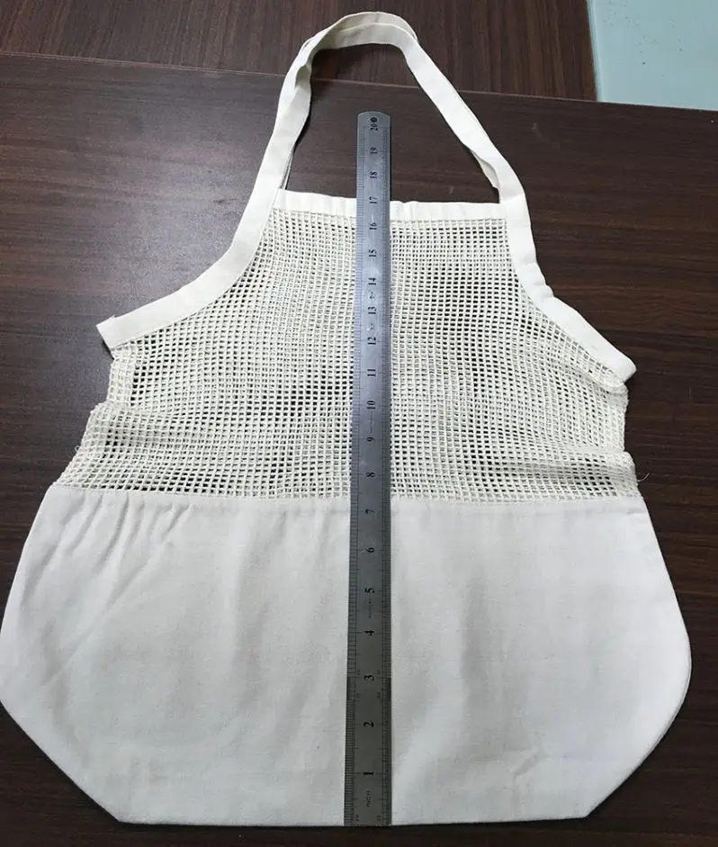 
Reusable Grocery Bags Large Orgainc Mesh Rept Cotton Reusable Mesh Produce Bag Eco-friendly 