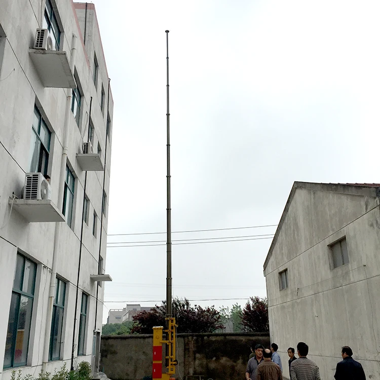 
Pneumatic telescopic heavy mast hard anodizing pole 