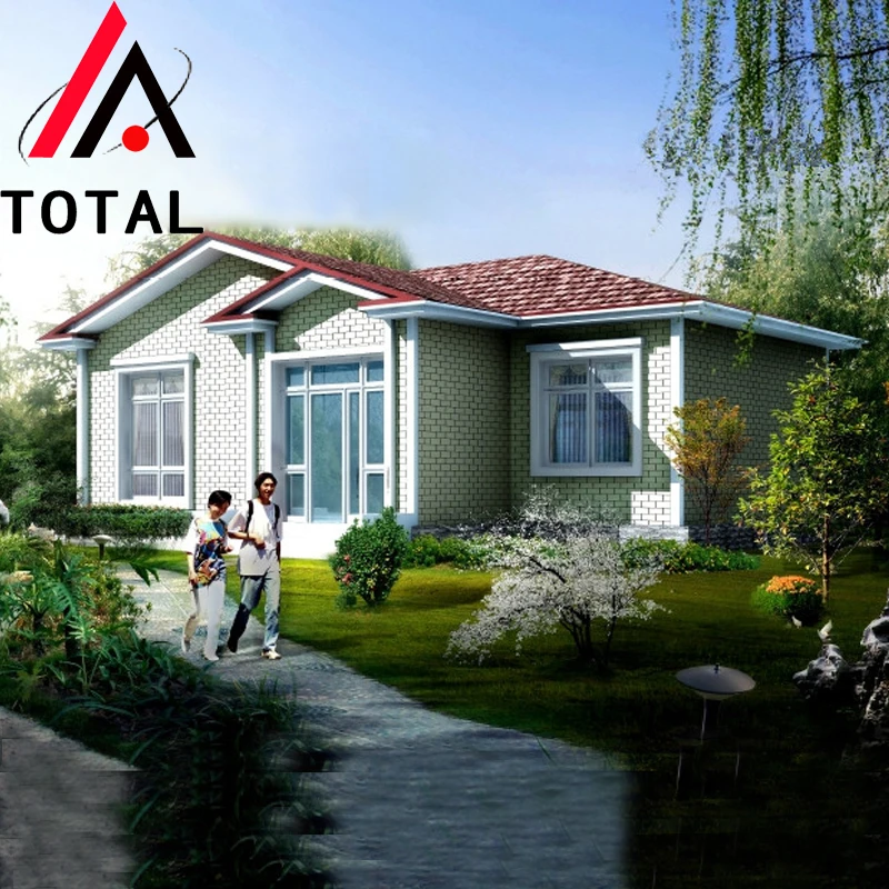 Modern standard luxury prefabricated light steel frame villa