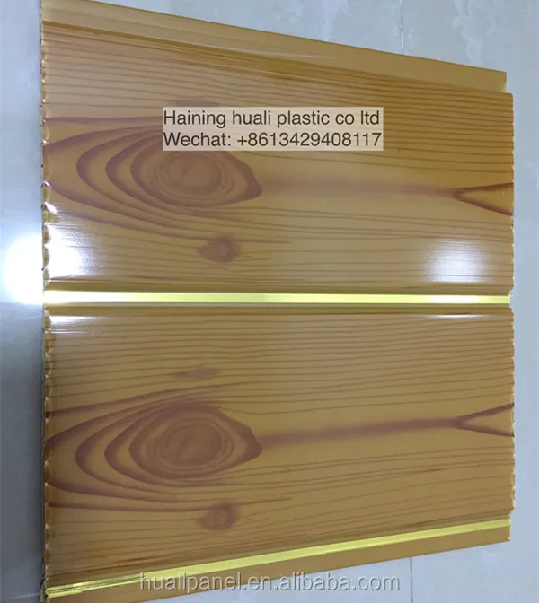 best price pvc panel with groove 20CM*6MM