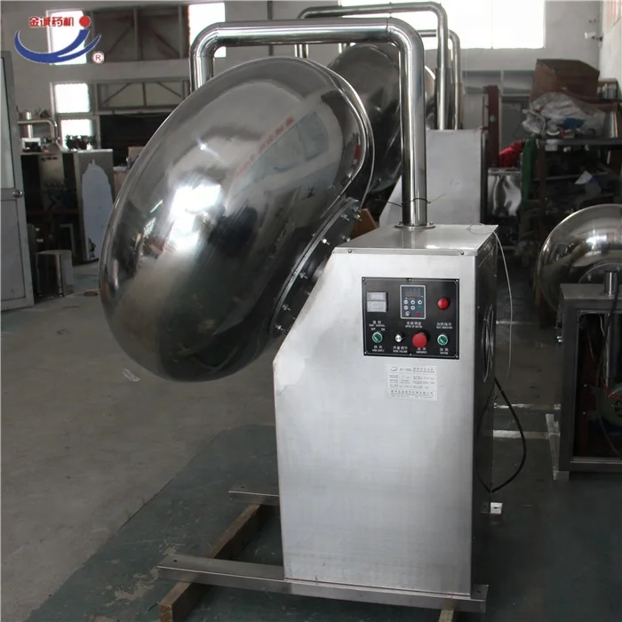 Tablet pill sugar coating machine wide output range industrial commercial