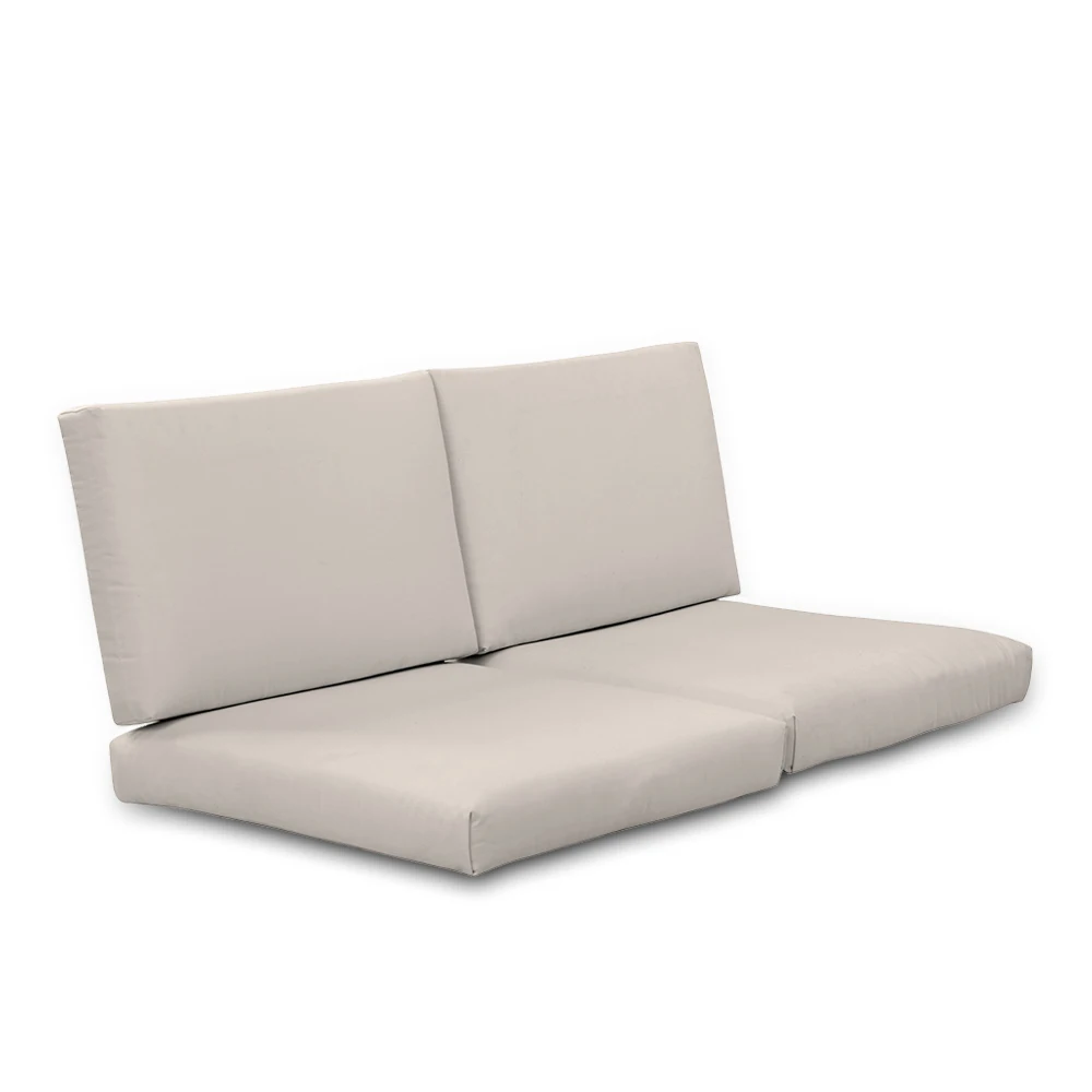 
Manufacturer Polyester 4 Pieces Light Khaki Outdoor chair Cushions Garden Patio Deep Seat Cushions 