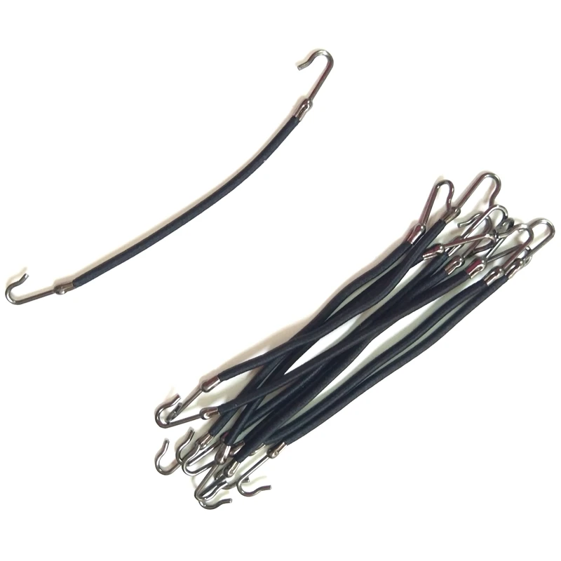 Elastic Hair Ties With Hook
