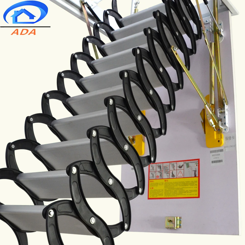 Aluminum Safety Step Ladders Household Portable Aluminium Fire Escape Ladders