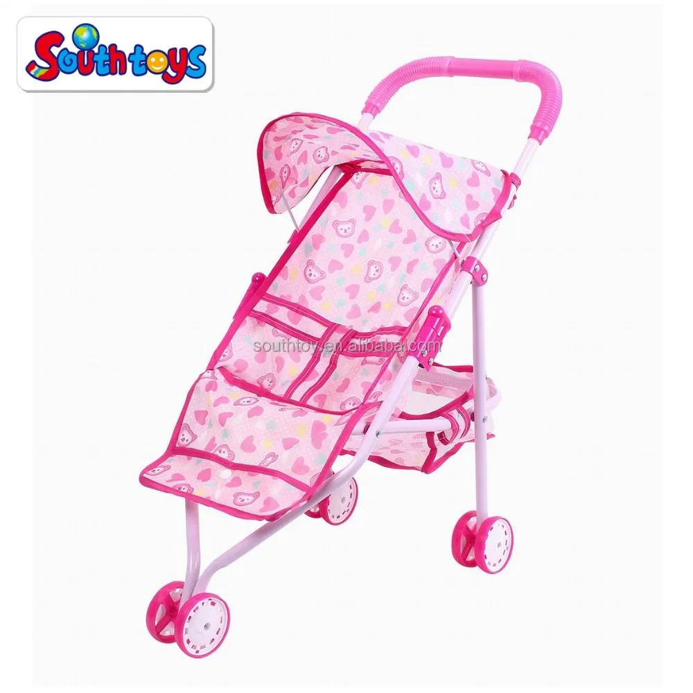 Pretend Play Doll Stroller Toys for Baby