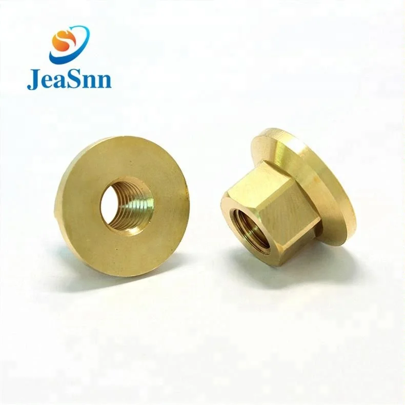 China Yellow Special Hex Head Reducer Brass Nut,Brass Decorative Nut