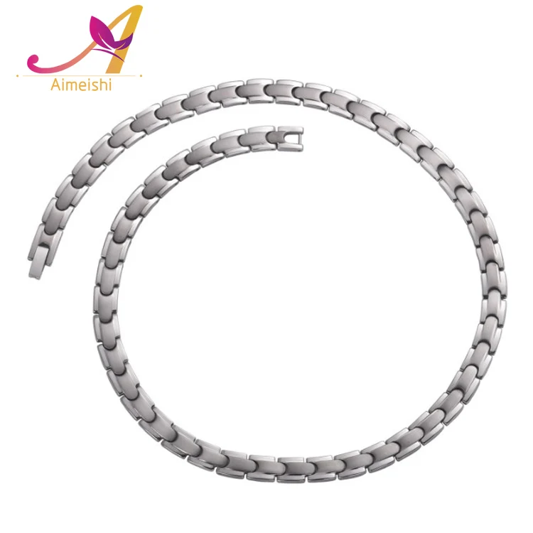 99.99% Germanium Health Pure Titanium Germanium Energy Magnetic Necklace