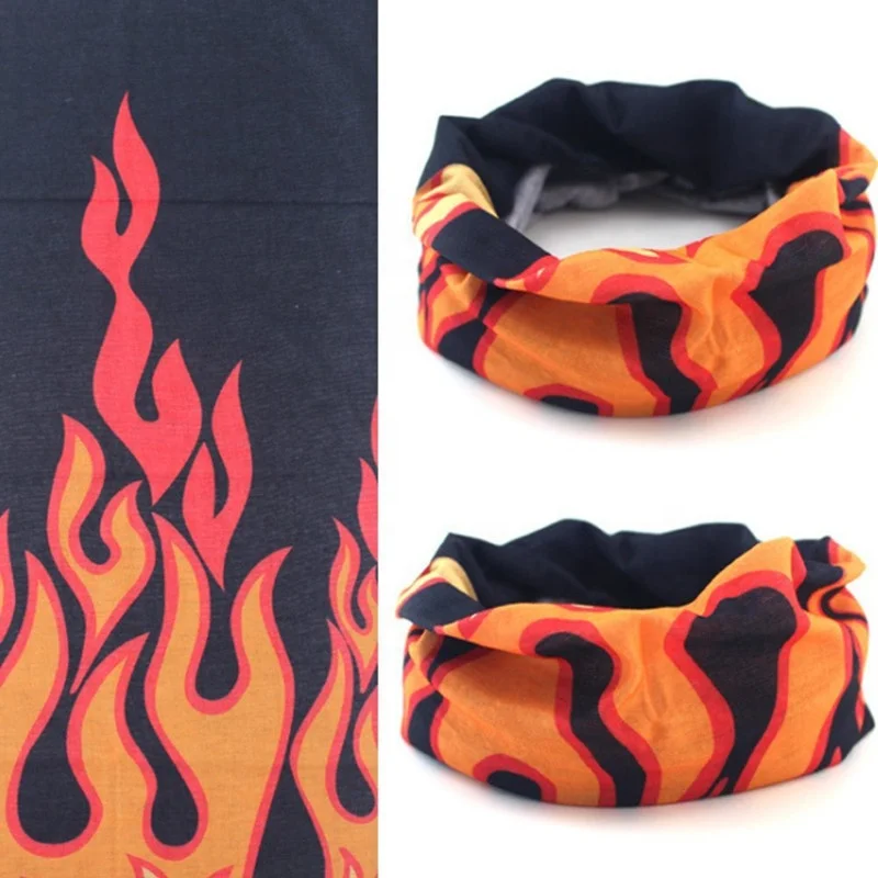 Seamless Magic Headband Neck Warmer Scarf Face Cover Skeleton Ghost Skull Balaclava Motorcycle Cycling Camouflage Pirate Bandana