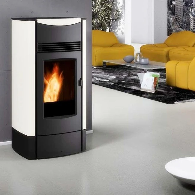 European standard quality biomass wood pellet stove,pelletkachel with remote controller