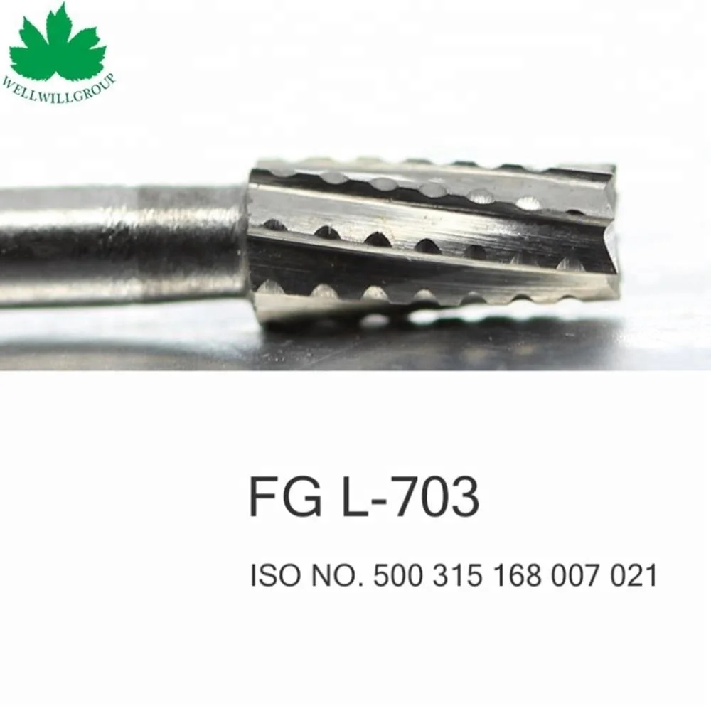 Dental Drill Burs Carbide Tungsten Dental Burs 699/700/701/702/703/704