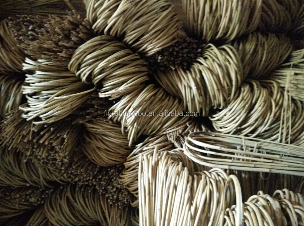 Bamboo U-Shaped Cane 150cm,Dia.14-16mm