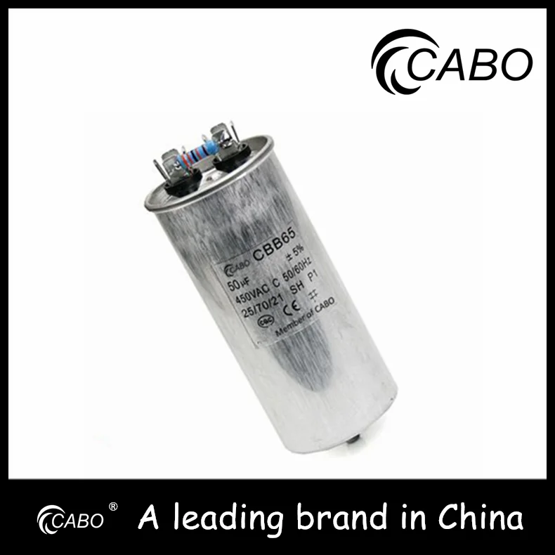 CBB65 serie sh capacitor 30uf 450vac cbb65 30mf 450v ac motor P2 wholesale