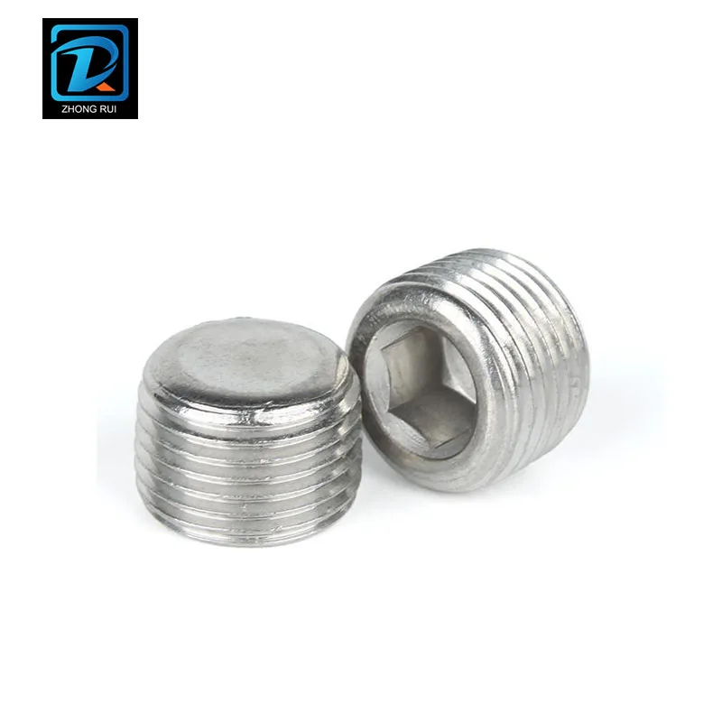 Stainless Steel DIN906 Socket Head Pipe Plug