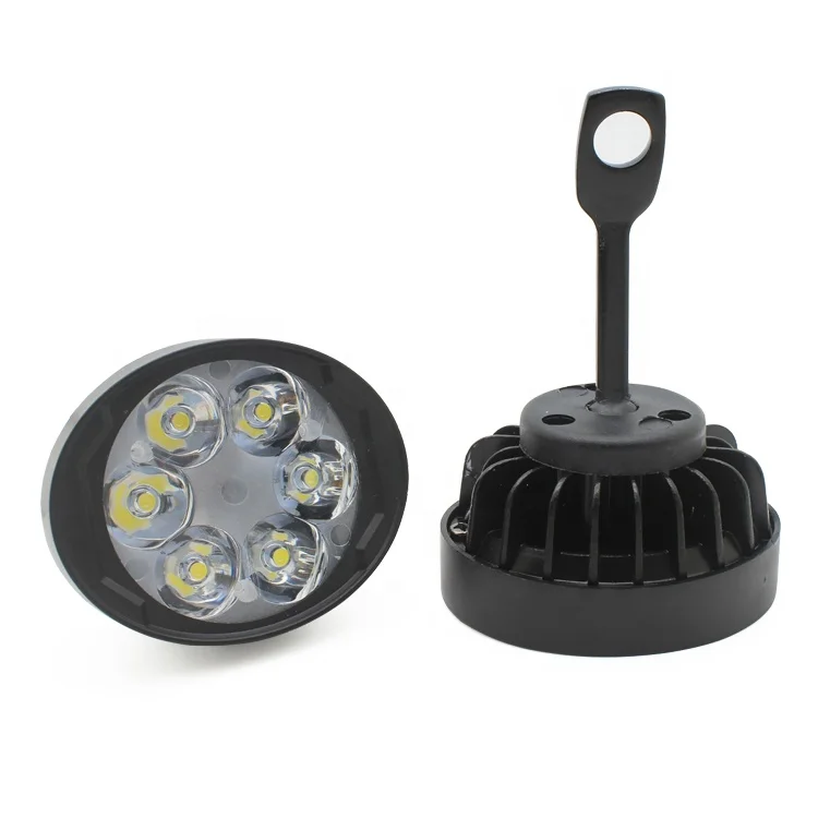 
Hot sell 6LED motorcycle fog light adjustable headlight sie mirror light 
