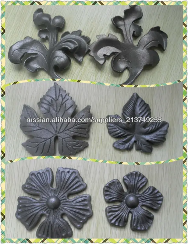 metal flower for garden fence