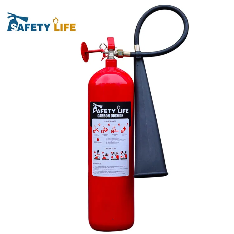 co2 fire extinguisher bottle/anti fire equipment/carbon dioxide fire extinguisher co2