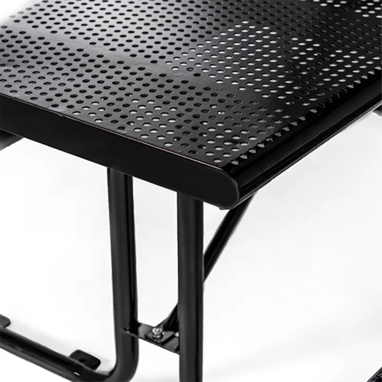 Outdoor Bench Set  Chair Outdoor Seat Dinning Table  Beer Park Metal Picnic Table And Bench