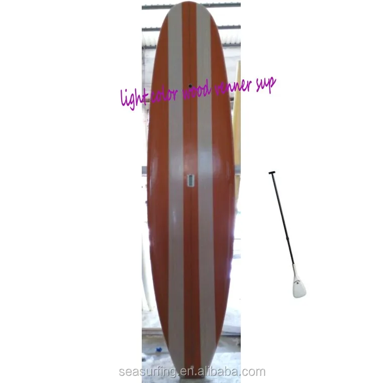 strong veneer paddle board/ epoxy fiberglass sup stand up paddle board fish kayak