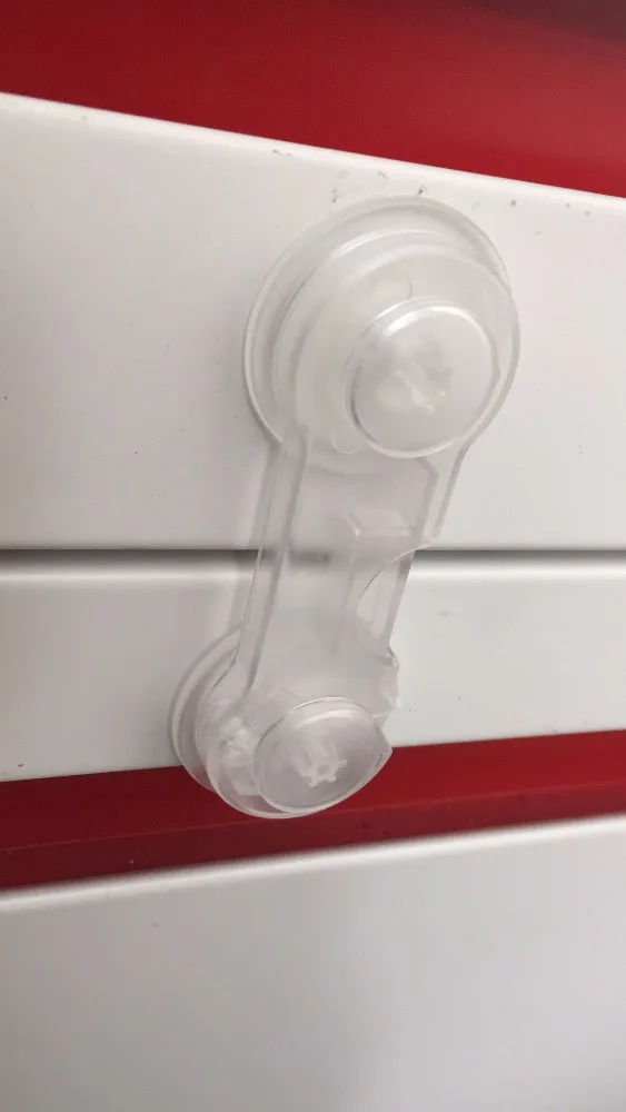 Amazon hot sales drawer cupboard box fridge cabinet door child safety baby side-by-side transparent lock latches