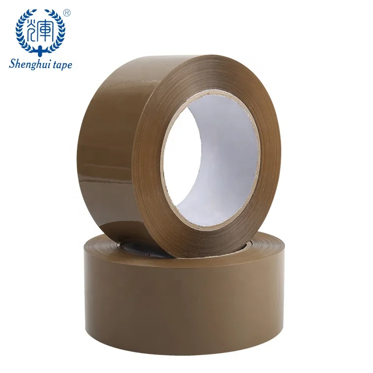 Индивидуальная горячая Распродажа, немецкая лента для упаковки Opp, коричневая прочная клейкая лента для упаковки с низким уровнем шума