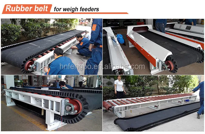 rubber belt for weigh feeder
