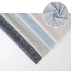 Wholesale textiles glitter rayon spandex single jersey lurex knitting fabric