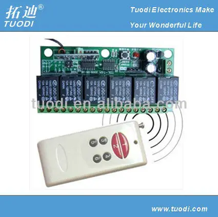 Tdl-t6a Low Voltage High Efficiency Remote Control Switch with Dimmer