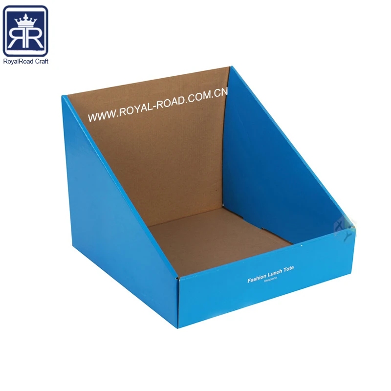 Offset Printing printed corrugated cardboard display PDQ box